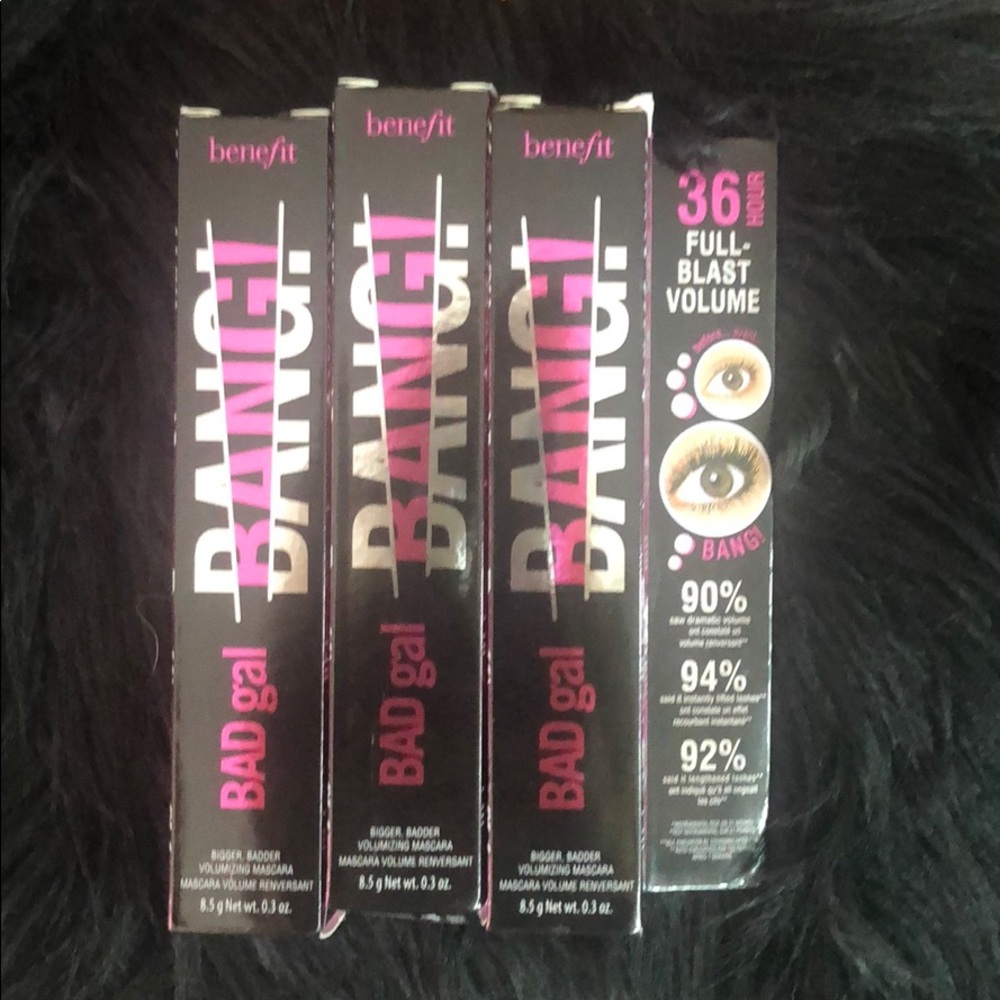 Three new badgal bang mascaras.